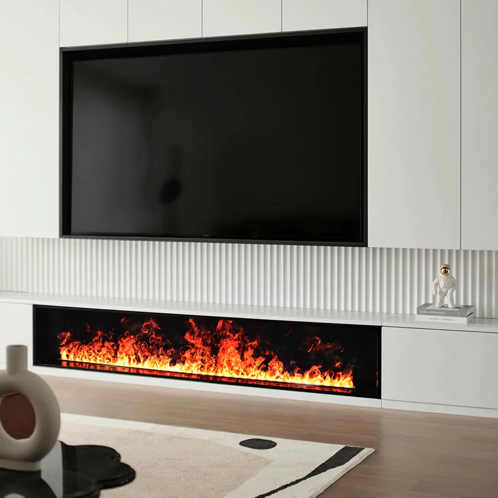 Custom Single Color 152cm Electric 3D Vapor Steam Mist Fireplace Insert Water Vapor Fireplace