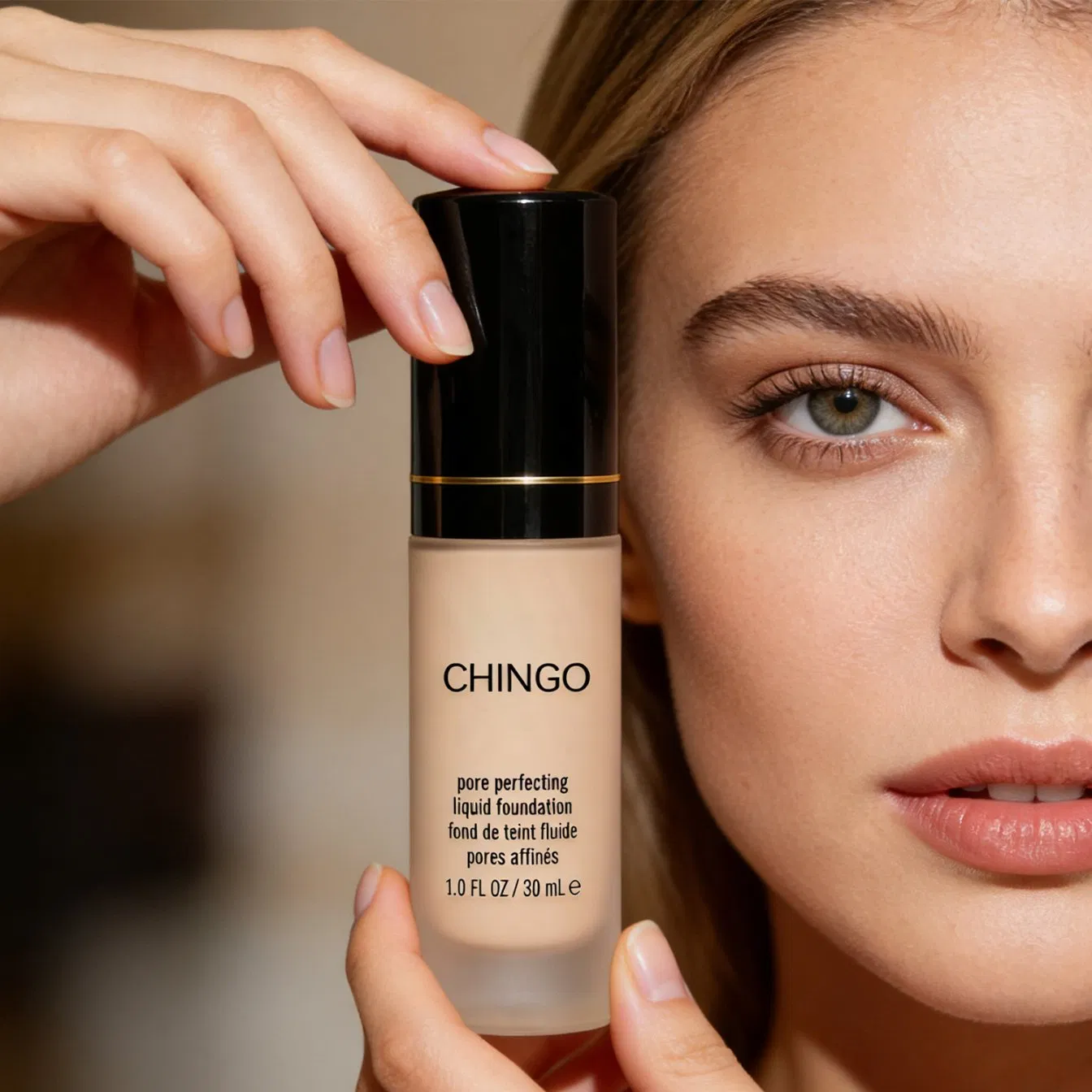 Nutritious Plant Based Liquid Foundation Nourishes Dry Dehydrated Complexion