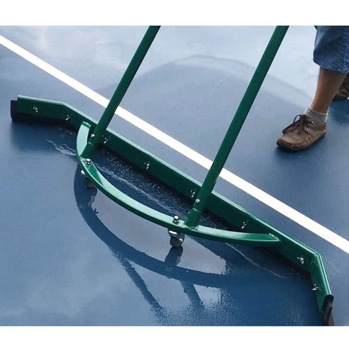 Handle Court Squeegee Aluminum Alloy Rain Shuttle for Sports Court Stadium Playground