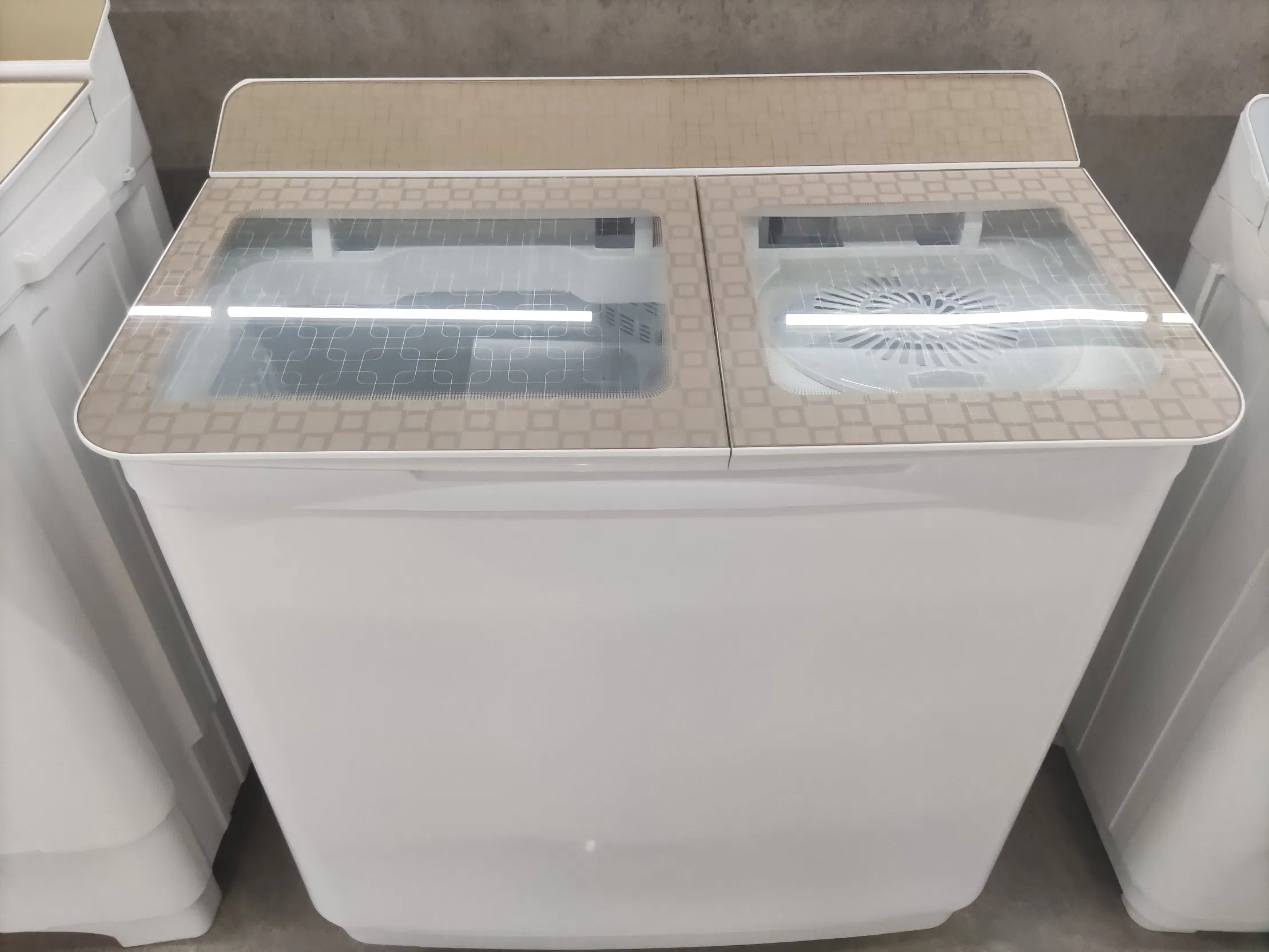 10kg Home Clothes Washer Semi-Auto Washing Machine 1350rpm