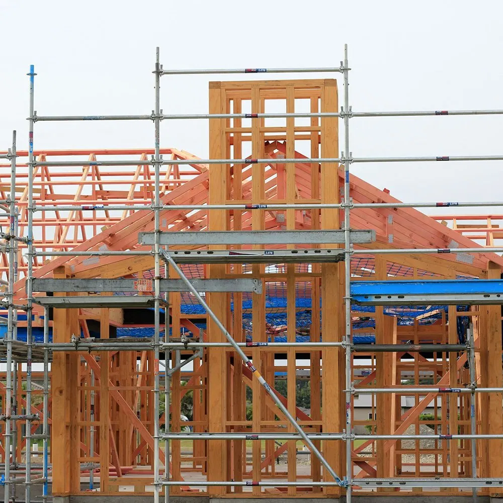 Multi-Directional Heavy Duty HDG Steel Layher System Vertical Standard Ring Lock Scaffolding for Sale