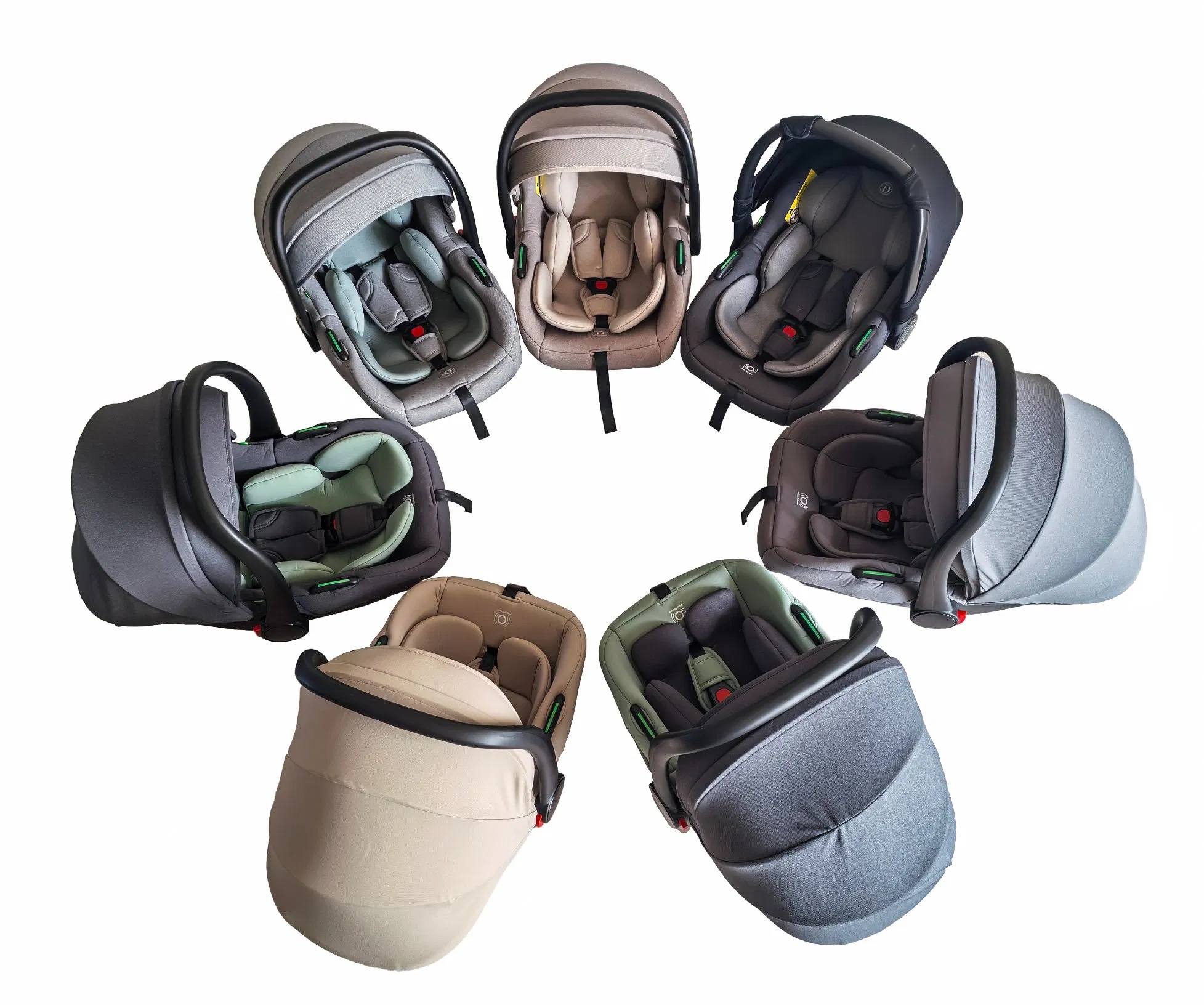 New Isofix Car Seat Base Adjustable Handle ECE R129 Infant Car Seat