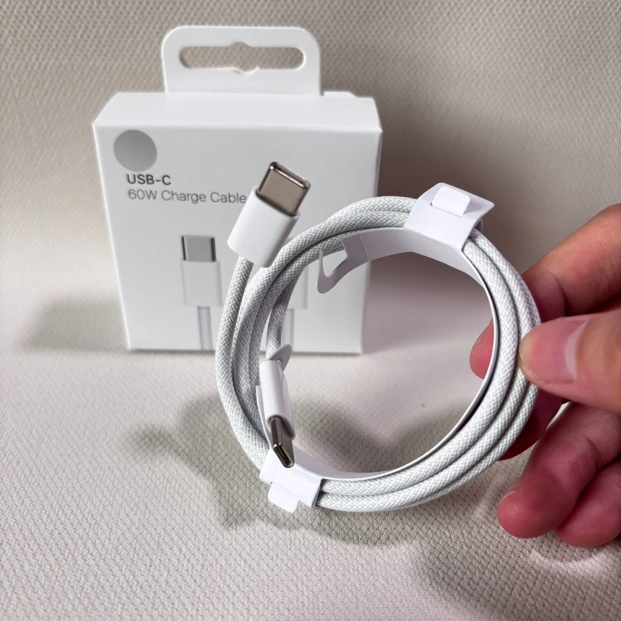 Кабель USB-C — Lightning 60W, 1 метр, быстрая зарядка