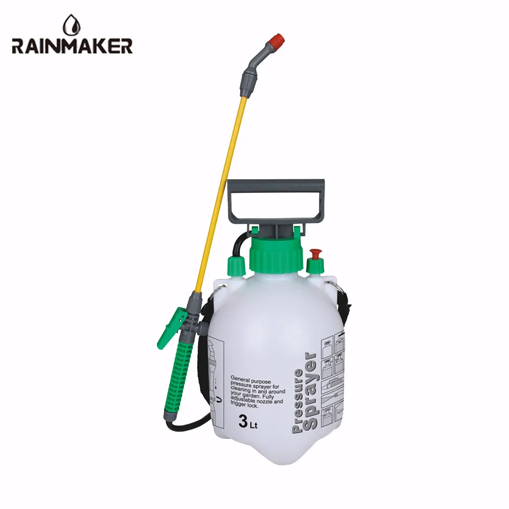 Rainmaker 3L Garden Plastic Manual High Pressure Pesticide Weed Shoulder Sprayer