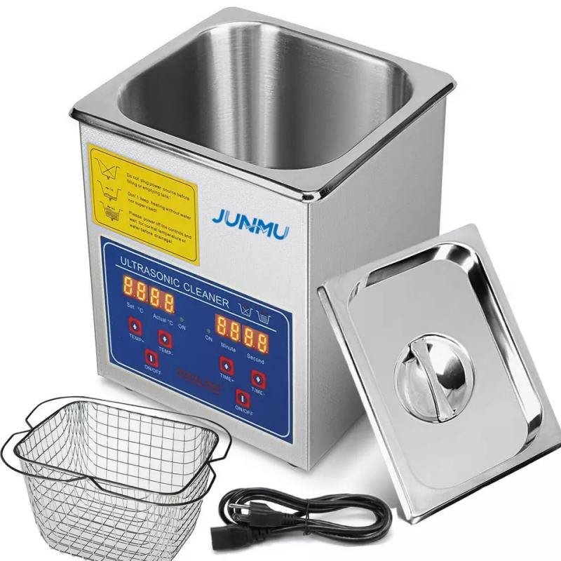 Electric 2L Industrial Automatic Ultrasonic Washing Jewelry Glasses Watches Rings Cleaner Machine