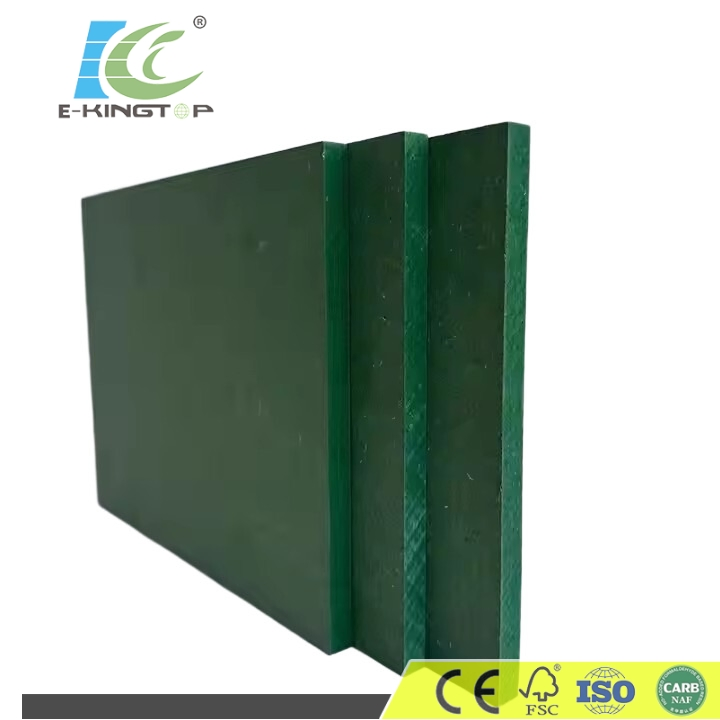 Green MDF Waterproof Moisture Proof MDF HDF with Laminated Melamine Sheets