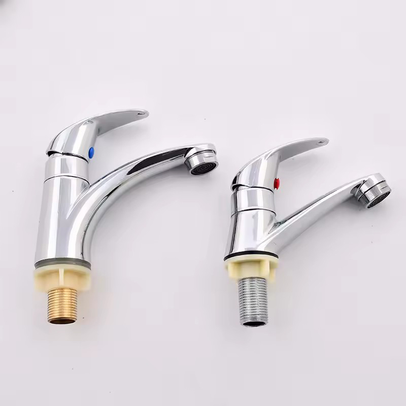 Luxury 3 Way Stainless Steel Garden Water Wall Mounted Brass Kitchen Washbasin Basin Water Tap for Kitchen Washroom
