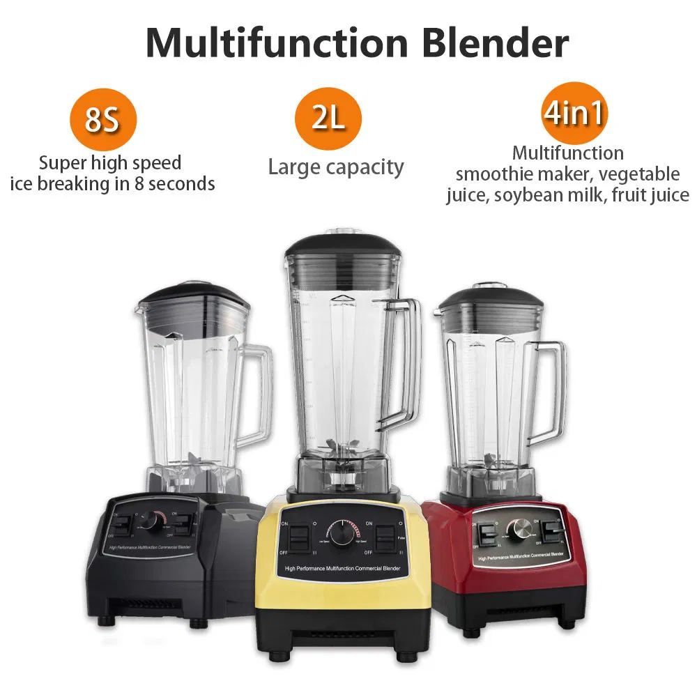 Промышленный блендер MaNenDa M-828, 1500Вт, 2000мл