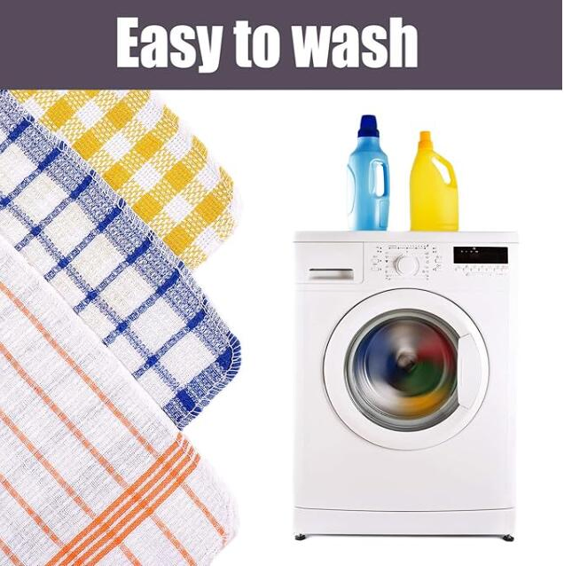 Premium Custom Absorbent Cotton Kitchen Tea Towels for Everyday Use