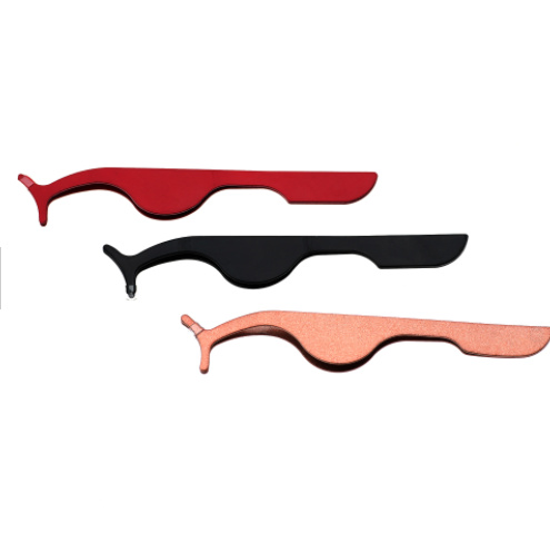 OEM Custom Logo Extensions Eyelashes Tweezer Stainless Steel Applicator Eyelash Tweezer