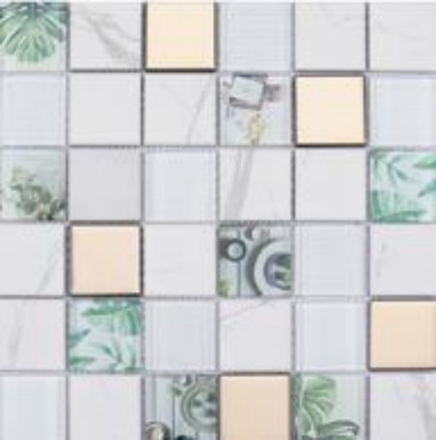 Стеклянная мозаика для кухни и столовой, брызгозащитная