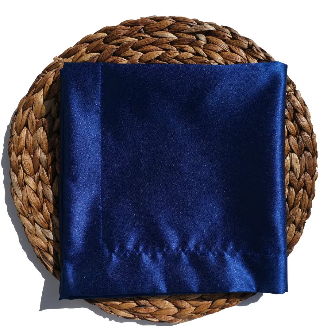 Hot Sales Vel Royal Pure Satin for Napkin Cloths and Table Cloth for Luxe Events