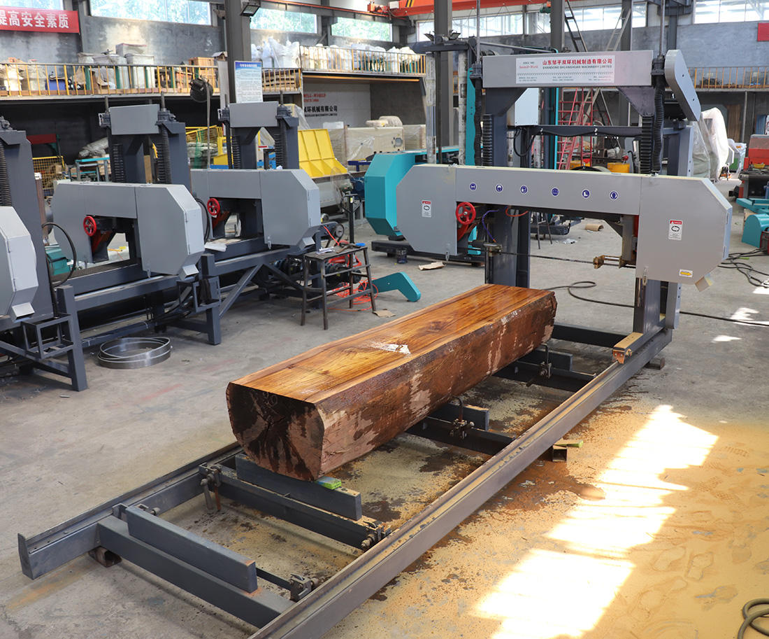 Ленточная пила горизонтальная портативная универсальная