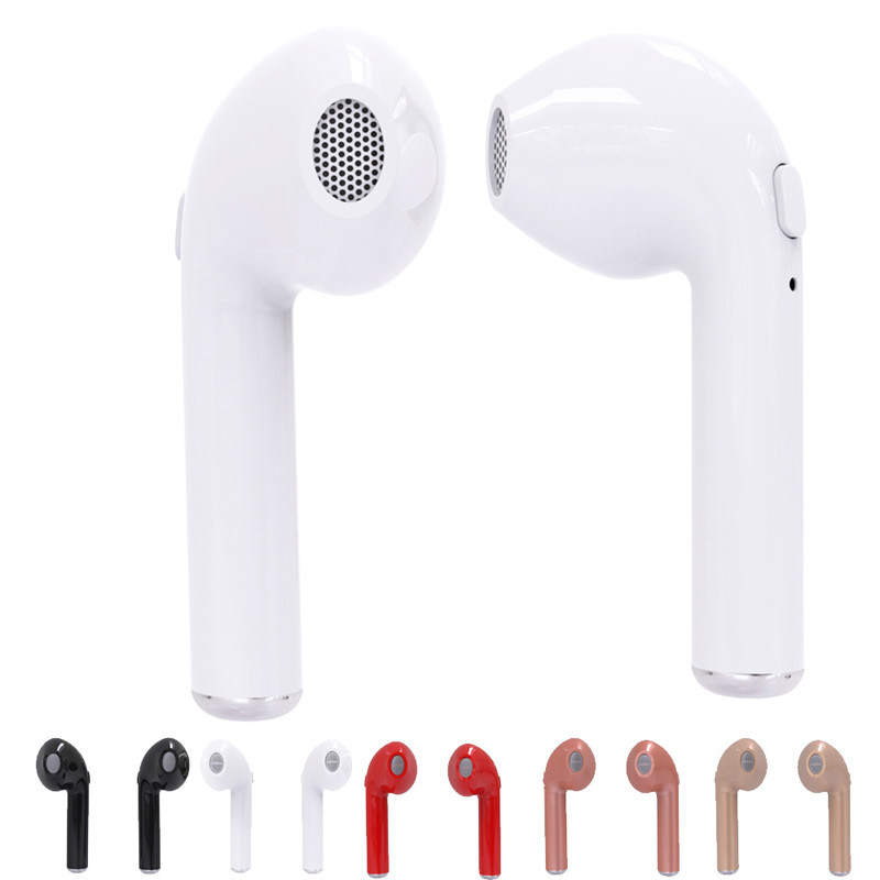 Hbq I7 Twins Wireless Earbuds Bluetooth V4.2 Stereo Headset Earphone for iPhone 7 Plus 7 6s 6 Plus Se Galaxy S8 Plus LG