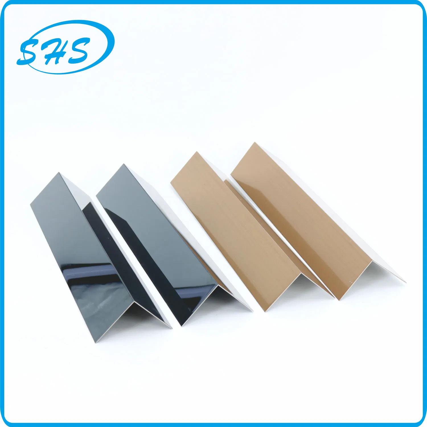 Stainless Steel V-Shape Angle Profile Used as Wall Corner Protector
