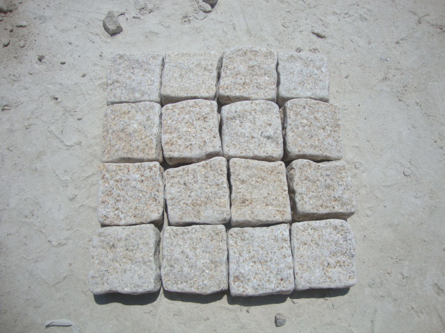 G602/G603/ Light Grey Granite Cubes/Paving Stone/Cobblestone/Tile Pebblestone Outdoor Externior Garden Decoration