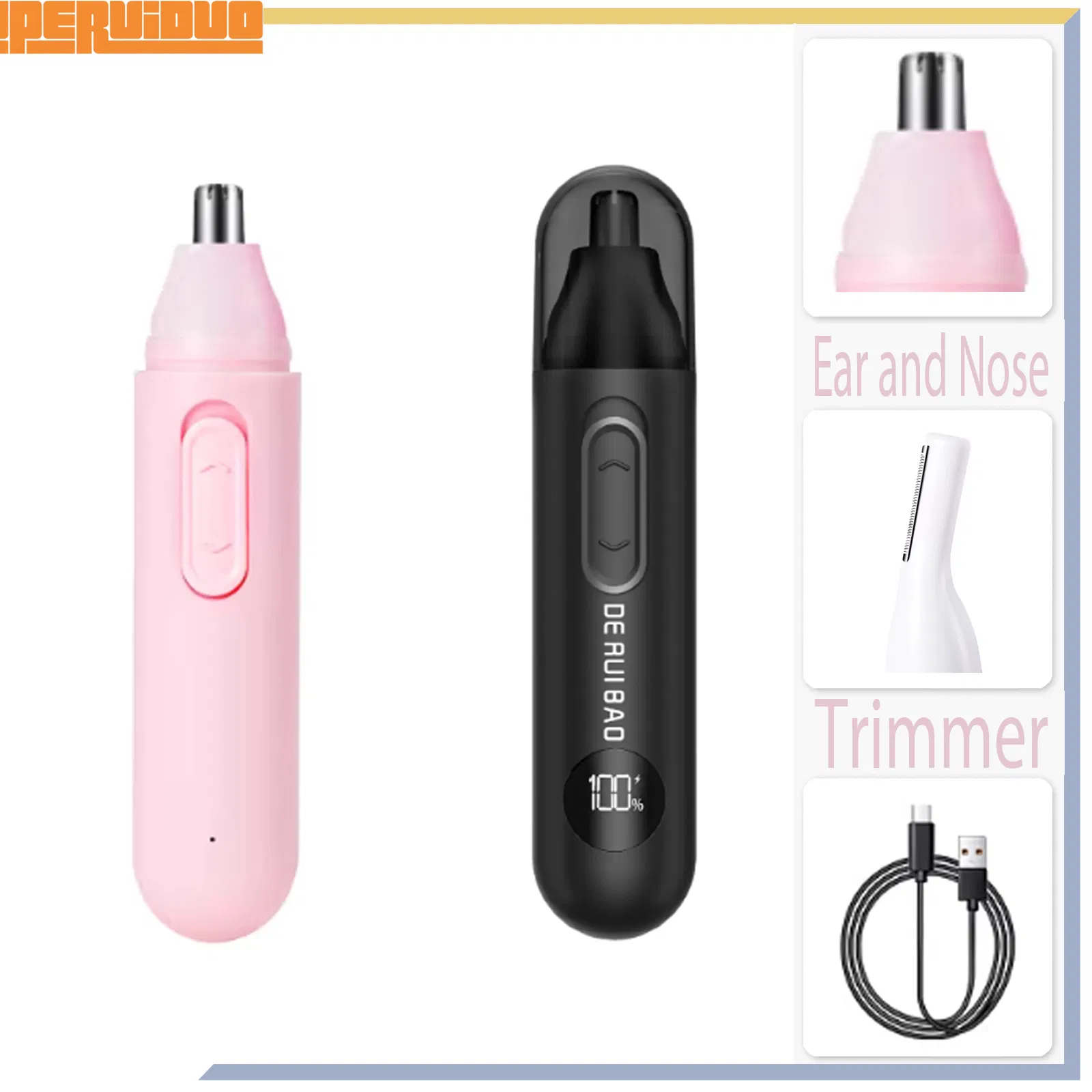 Professional Salon Grade Precision Nose Hair Trimmer