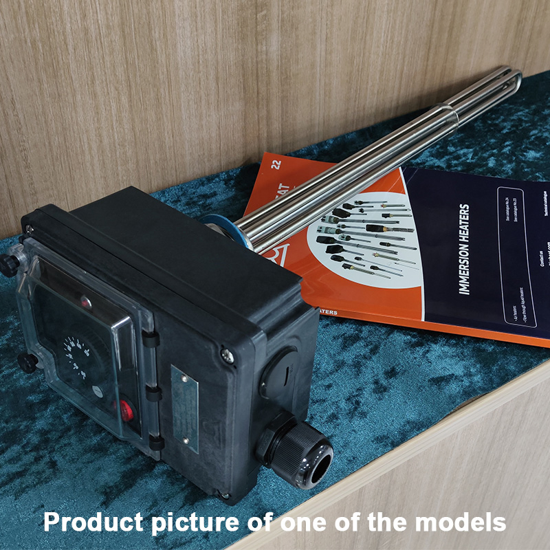 Промышленный погружной нагреватель 9 кВт IP54