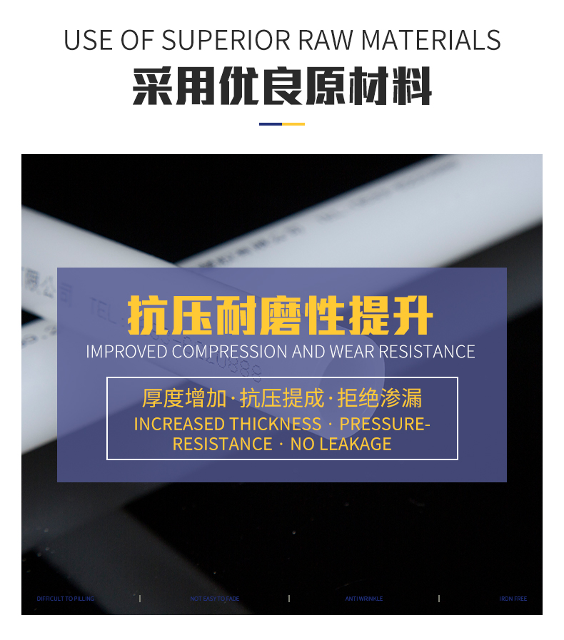 Wholesale Manufacturer PPR Pipe and Fittings PPR Plastic Fittings for Agriculture Project