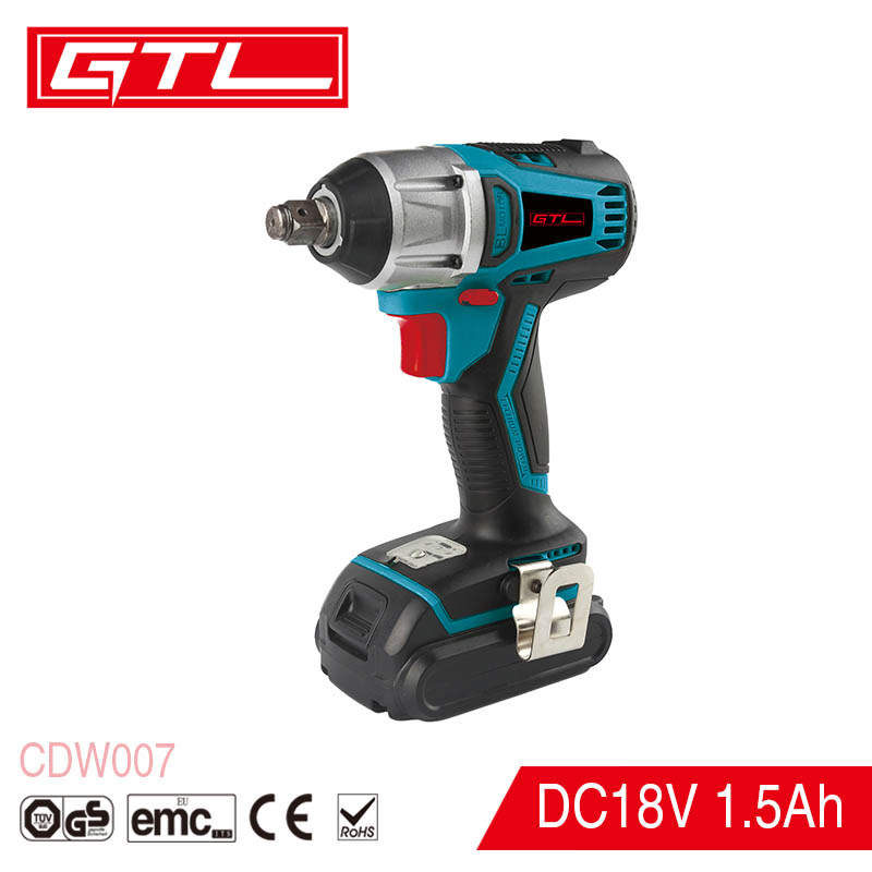 Беспроводной гайковерт GTL CDW007, 18В, 380 Н·м
