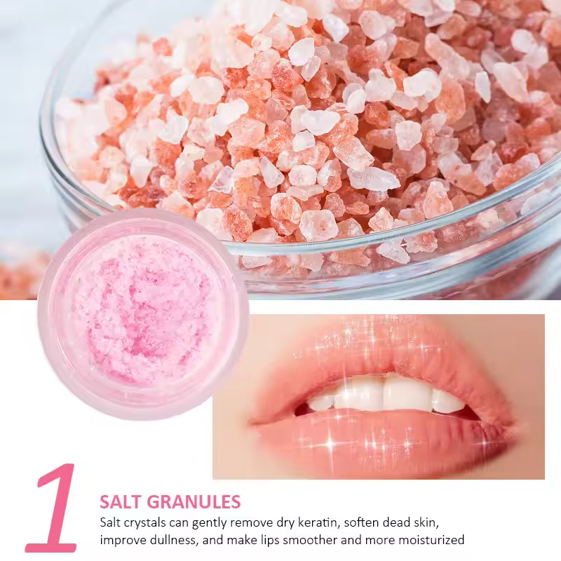 Ditong Natural Organic Lip Balm Moisturizing Exfoliating Lip Balm Scrub