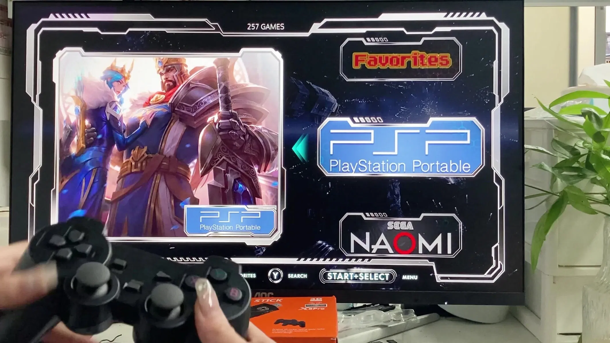Игровая приставка M8 X8 с 10000 игр и 8K