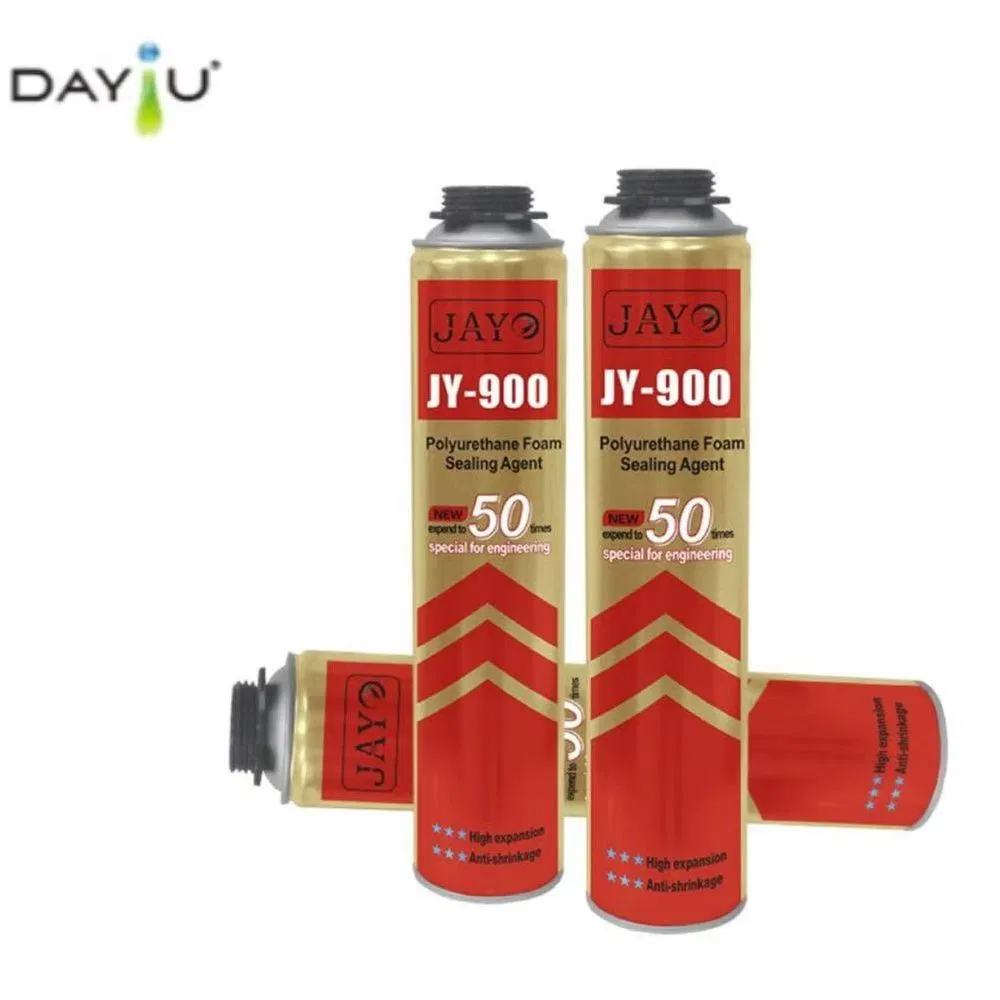 Jy900wilde Application Building Material Spray Foam Adhesive Expand 100% Polyurethane Foam