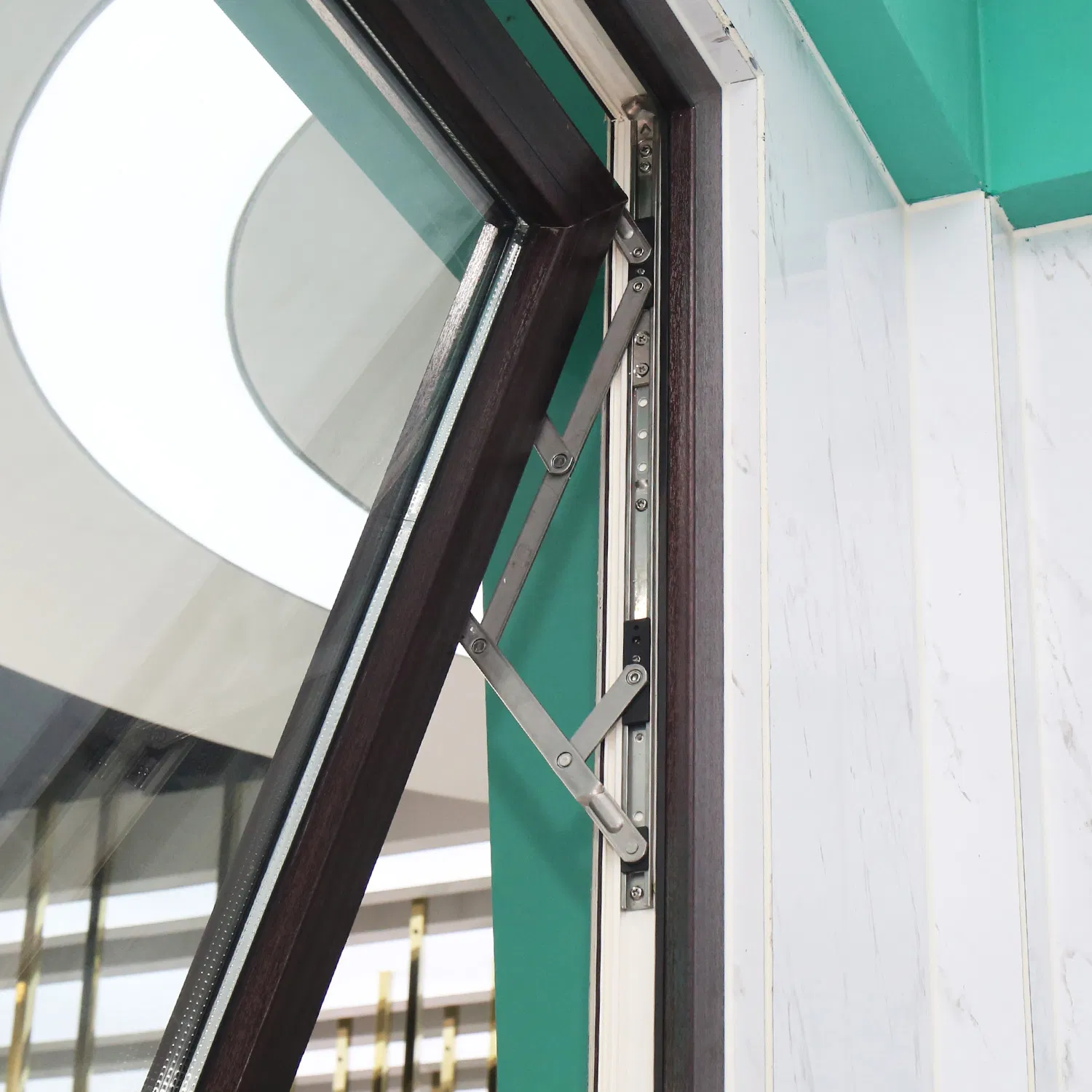 Aluminum Casement Window Friction Side Hinges