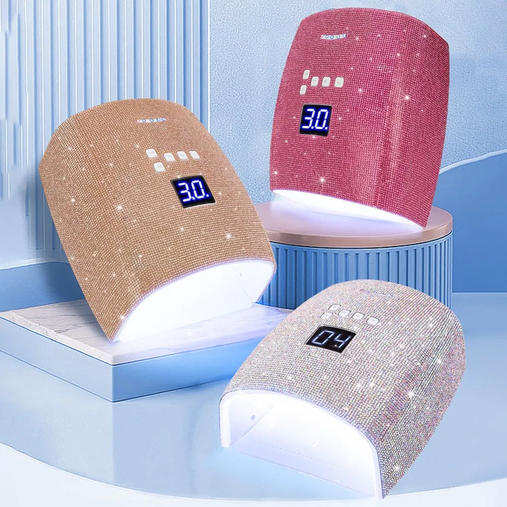 Wireless Battery Charging Rechargeable LED UV Gel Manicure Care Lamp Cordless Nail Art Dryer Baking Light Tools