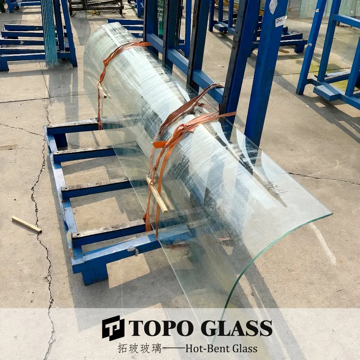 Curved Glass Bent Tempered Glass for Architectural Applications