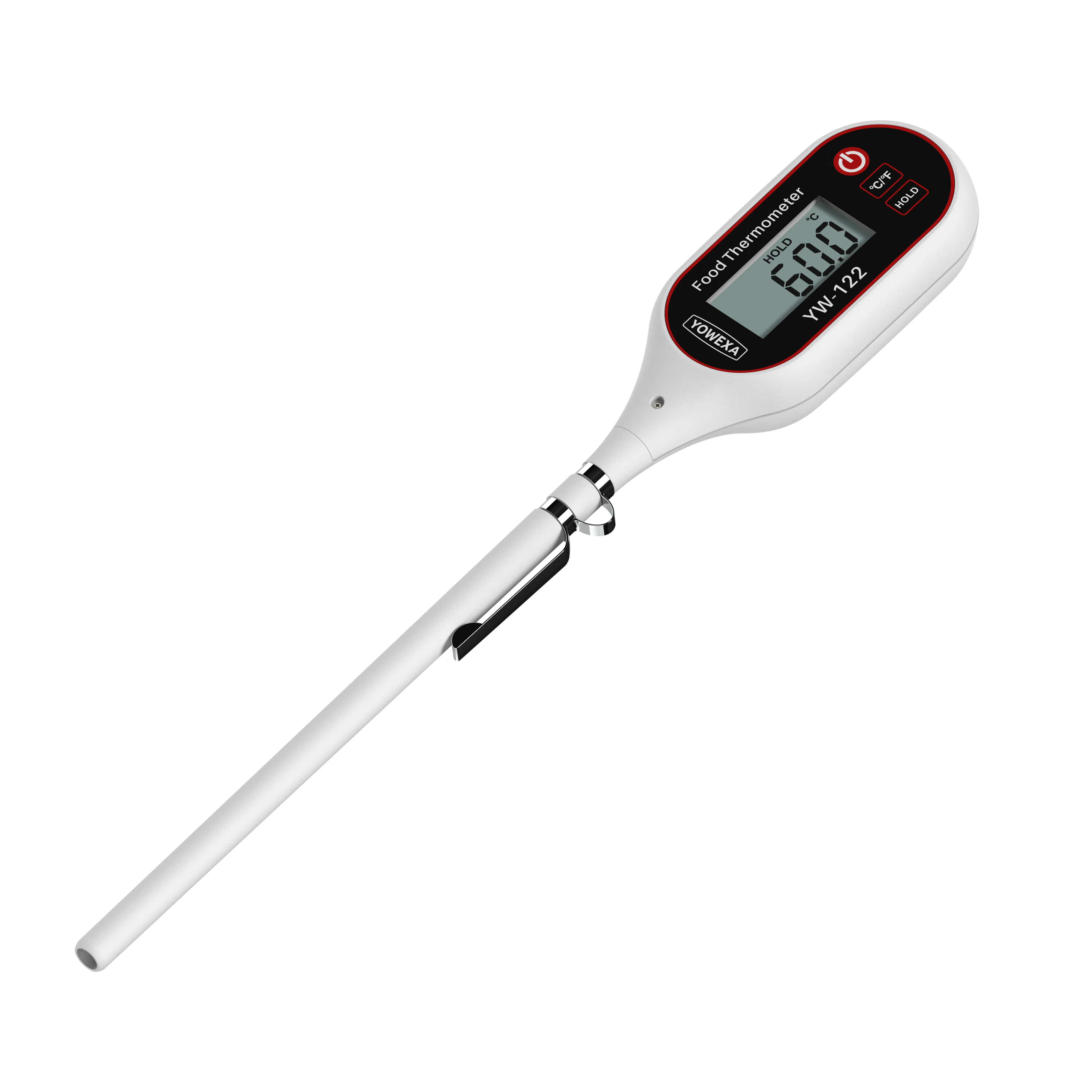 Yowexa Yw-122 Fast Response Cooking Thermometer Food Digital BBQ Meat Thermometer with High Accuracy