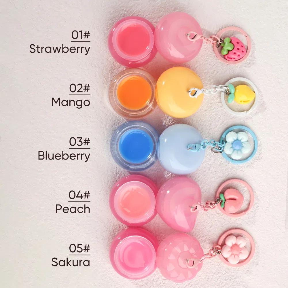 Custom Logo Vegan Anti-Wrinkle Lip Balm Organic Natural Lip Care Private Label Pink Mini Lip Balm Maintenance Moisturizing