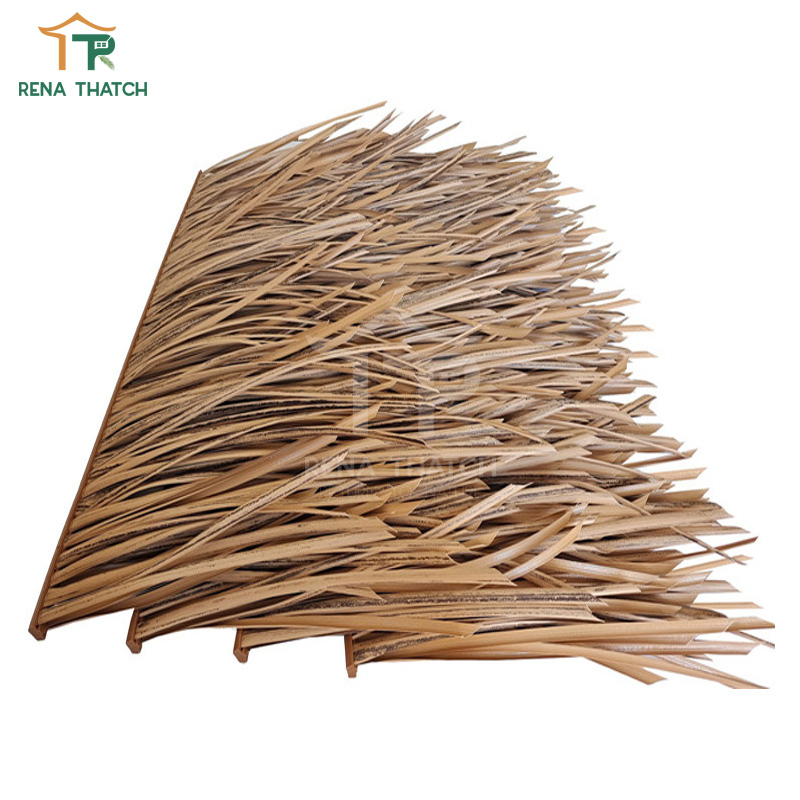 Long Life Durable Plastic Synthetic Roof Thatch Anti-UV Artificial Roof Thatch