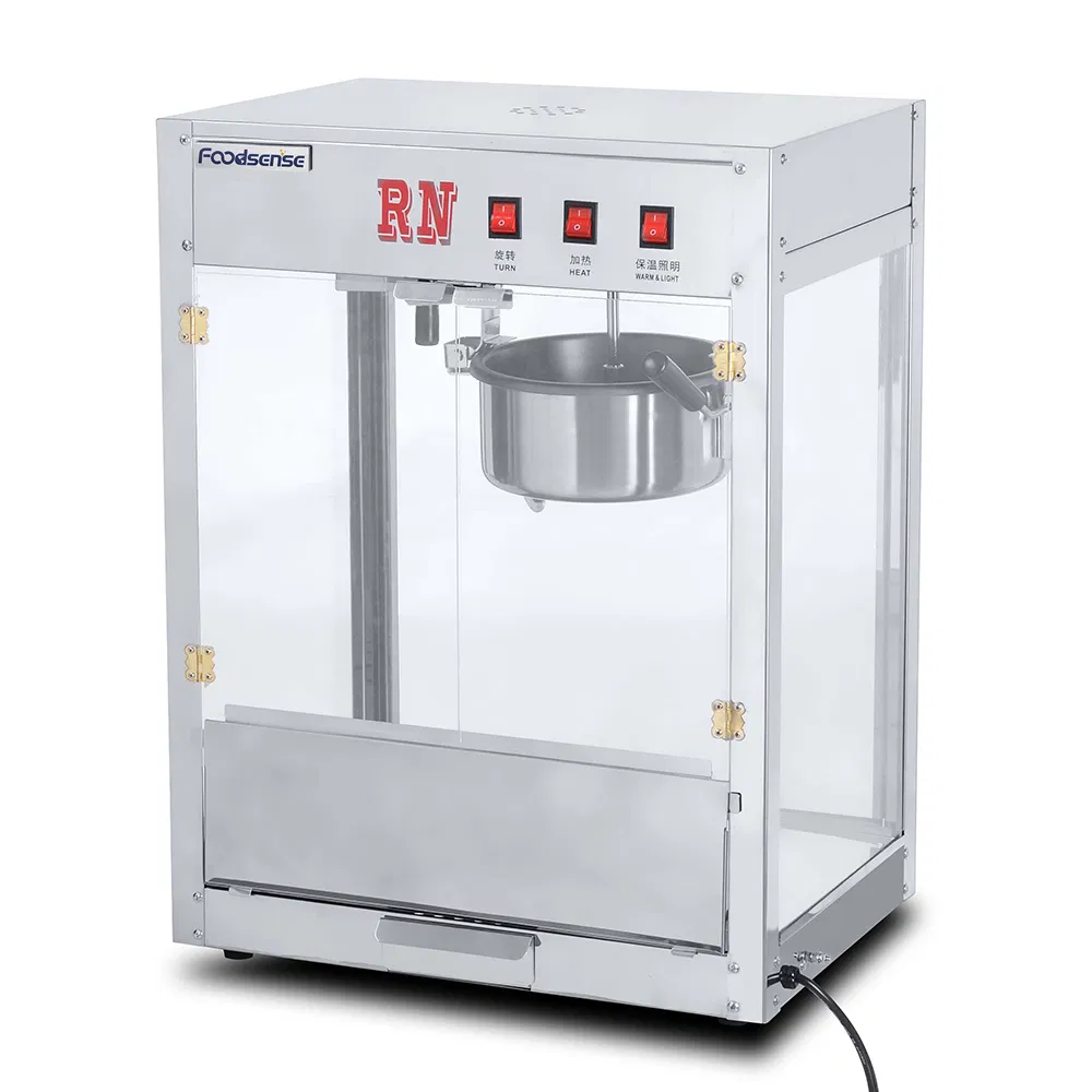 Stainless Steel Commercial Popcorn Machine Cinema Popcorn Machine