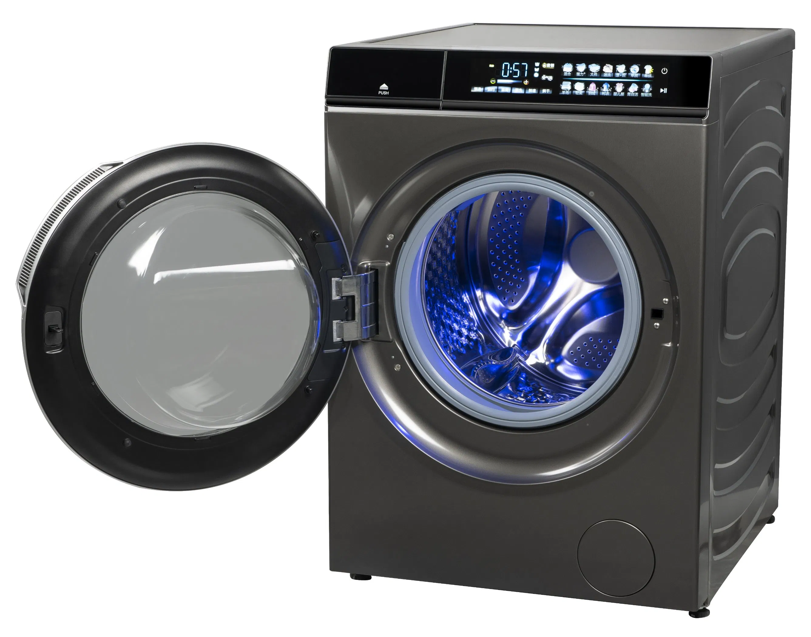 12kg Home Automatic Hot Sale Smart New Design Front Loading Washing Machine