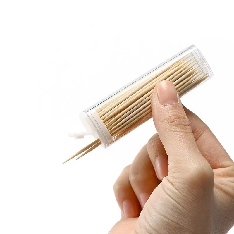 Natural Bamboo Toothpick with Top Quality - Wholesale for Dental Floss Toothpick Cheap Price Free Tax Bamboo Toothpicks