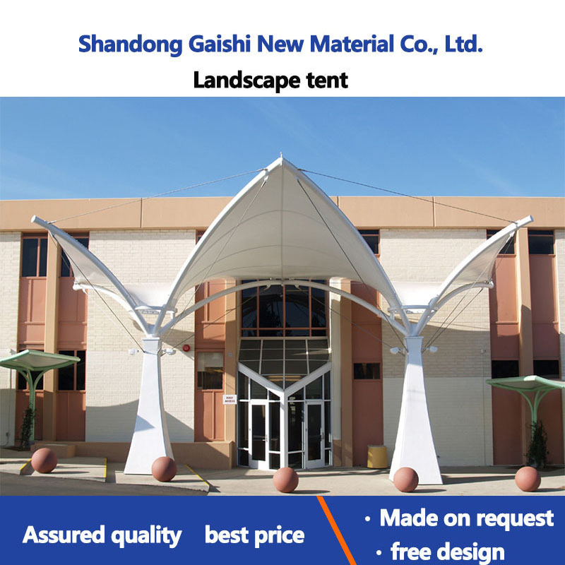 Modern Style Membrane Structure Canopy Tent for Landscape Awning