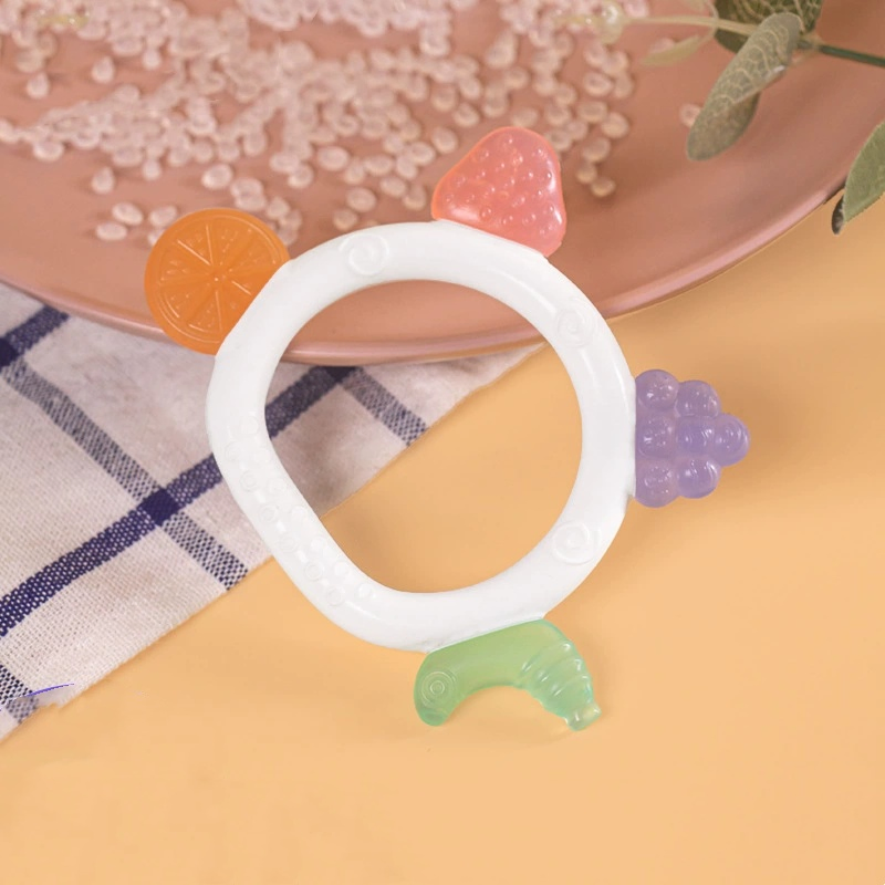 Food-Grade Liquid Silicone Baby Teethers Toy Soothe Hands Prevent Baby Bite Glue