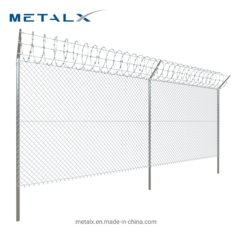 Hot Sale Chain Link Dog Fence Chain Link Square Fence Fittings Glavanized Chain Link Fence