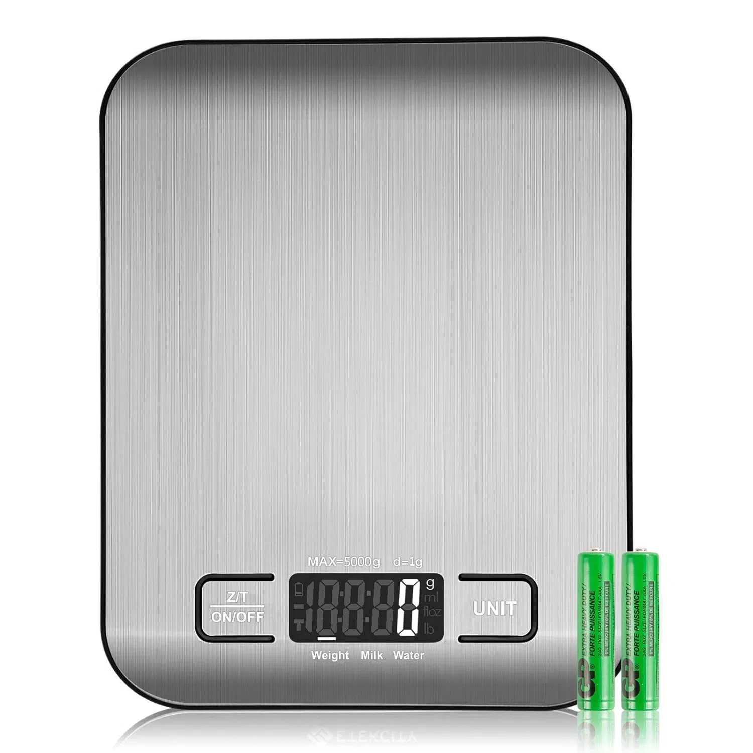 Professional 304 Stainless Steel with LCD Display Accurate Weight Measurement Kitchen Scale