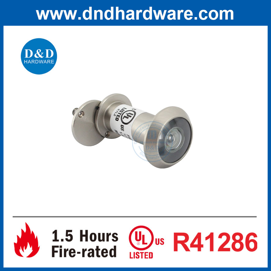 China Supplier Satin Nickel Door Viewer Safety UL Fire Architecture Hardware