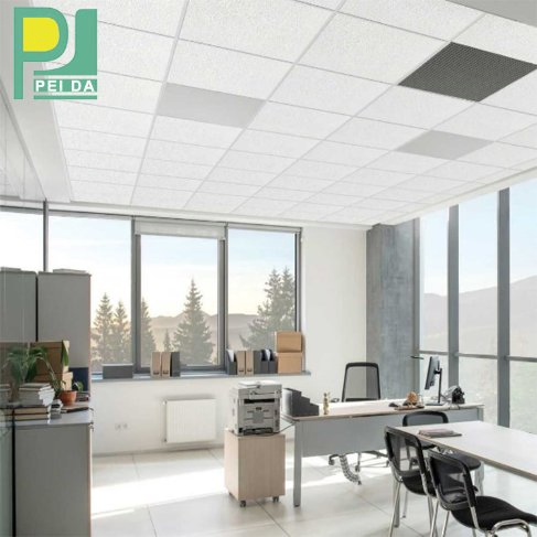 Modern Style Fiber Glass Acoustic Ceiling Panel for Residential