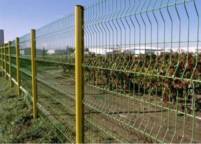 PVC Caoted Outdoor Privacy Steel Garden Safe Fence/3D Fence Security Fence