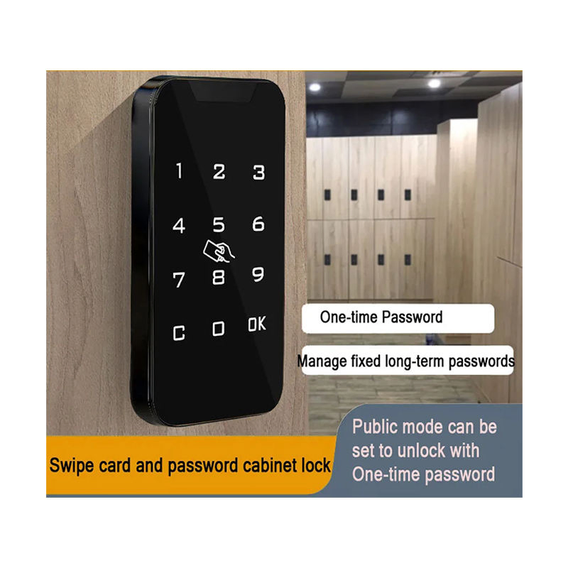Digital Cabinet Security Smart Touch Keypad Wardrobes Password Electronic Cabinet Lock for Locker