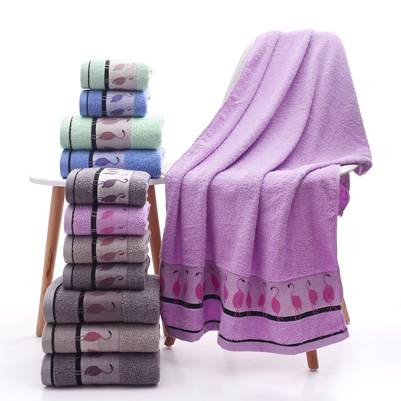 Hotel Home 100% Cotton Bathroom Towels Customizable Towels with Logo