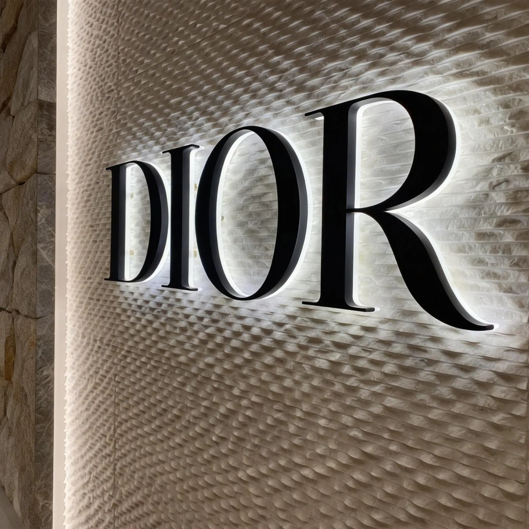 Illuminated Logo Display Sign for Brand Promotion and Advertising