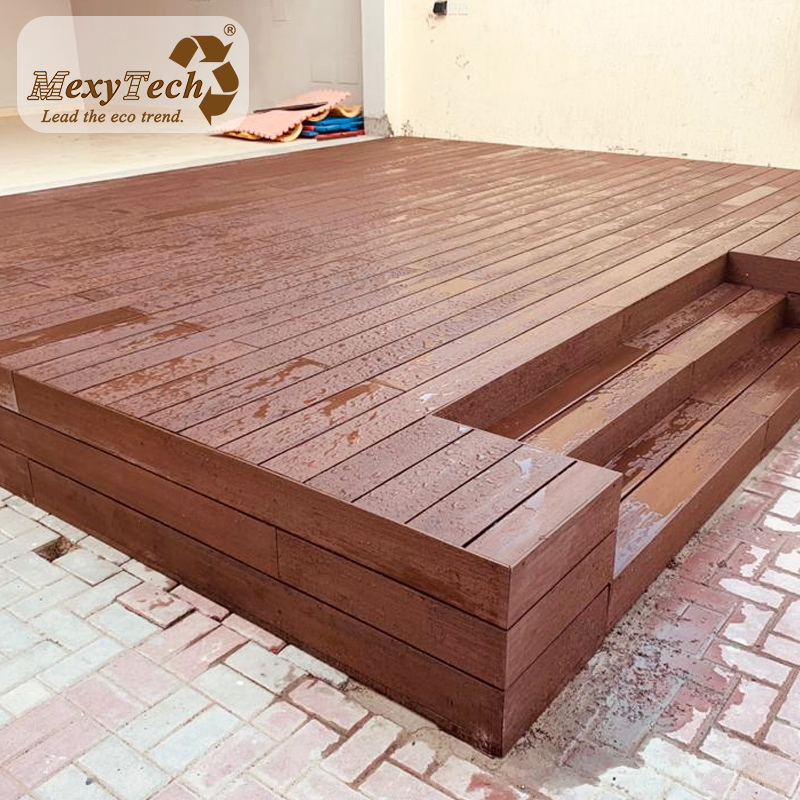Public Project Application Outdoor WPC Decking