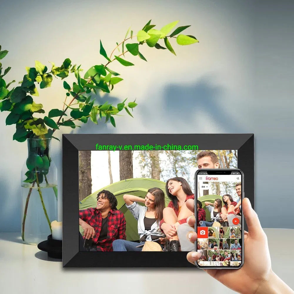 Black 10inch WiFi Digital Photo Frame for Friends and Family