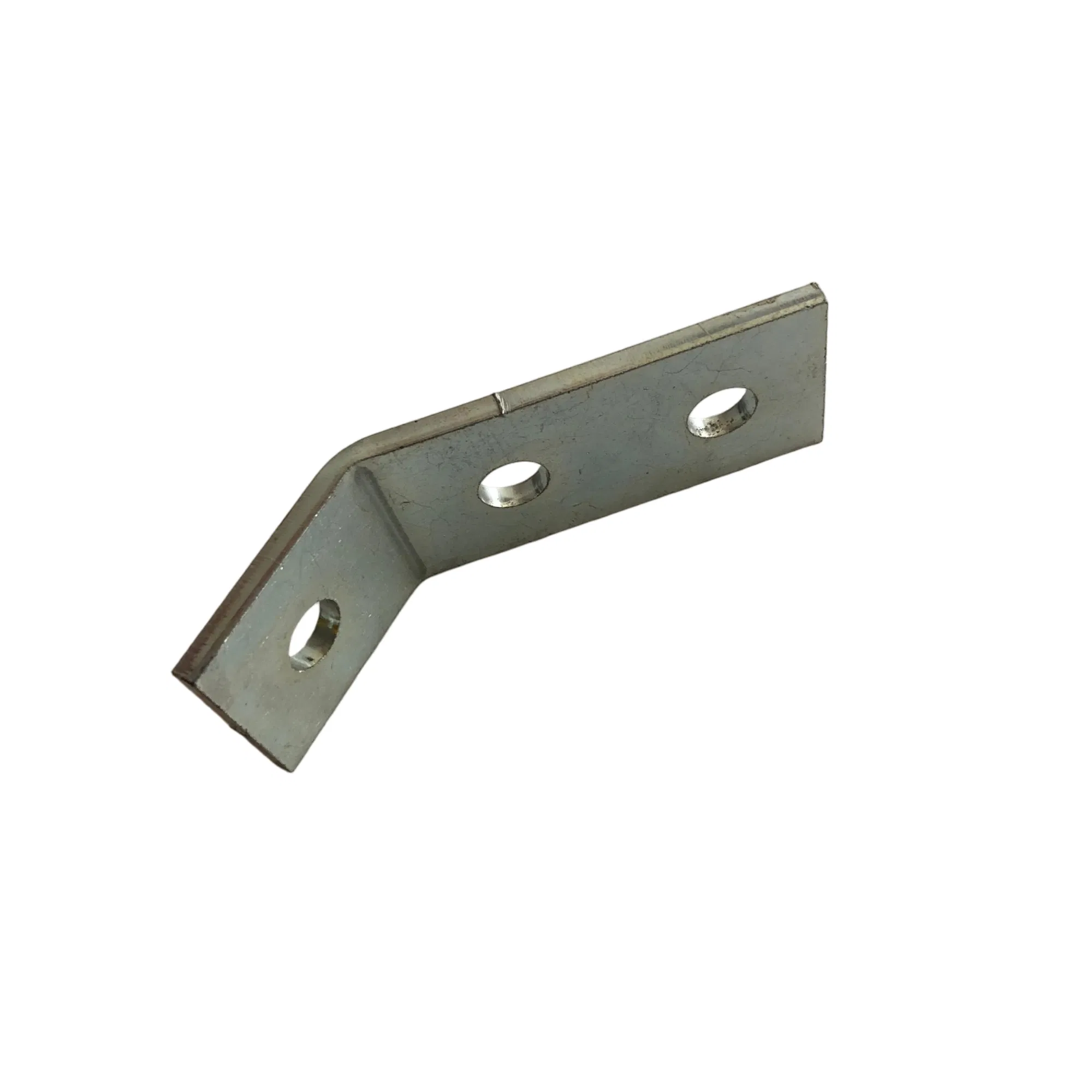 Heavy-Duty Carbon Steel Galvanized 135° Angle Connector for Industrial Frame Structural Bracing