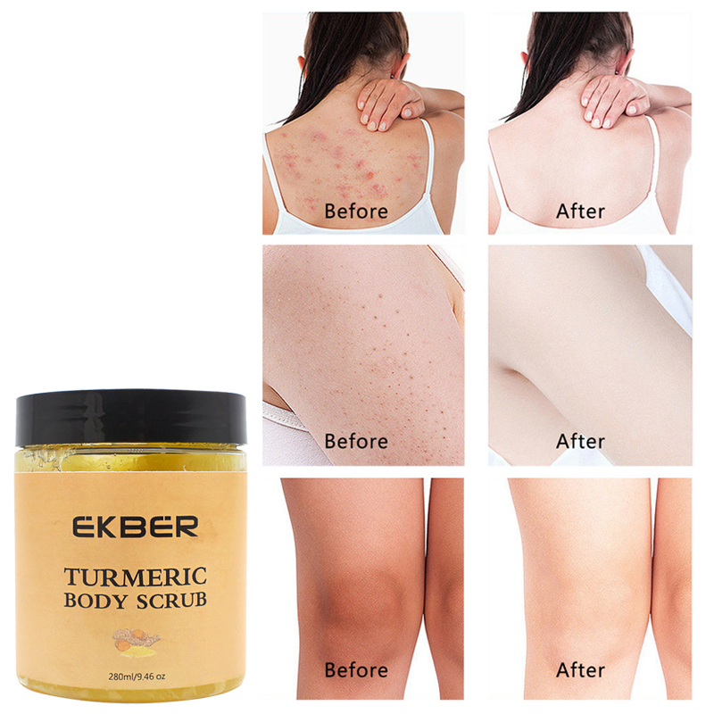 Light Spots Whitening Body and Face Suitable for Summber Turmeric Body Scrub